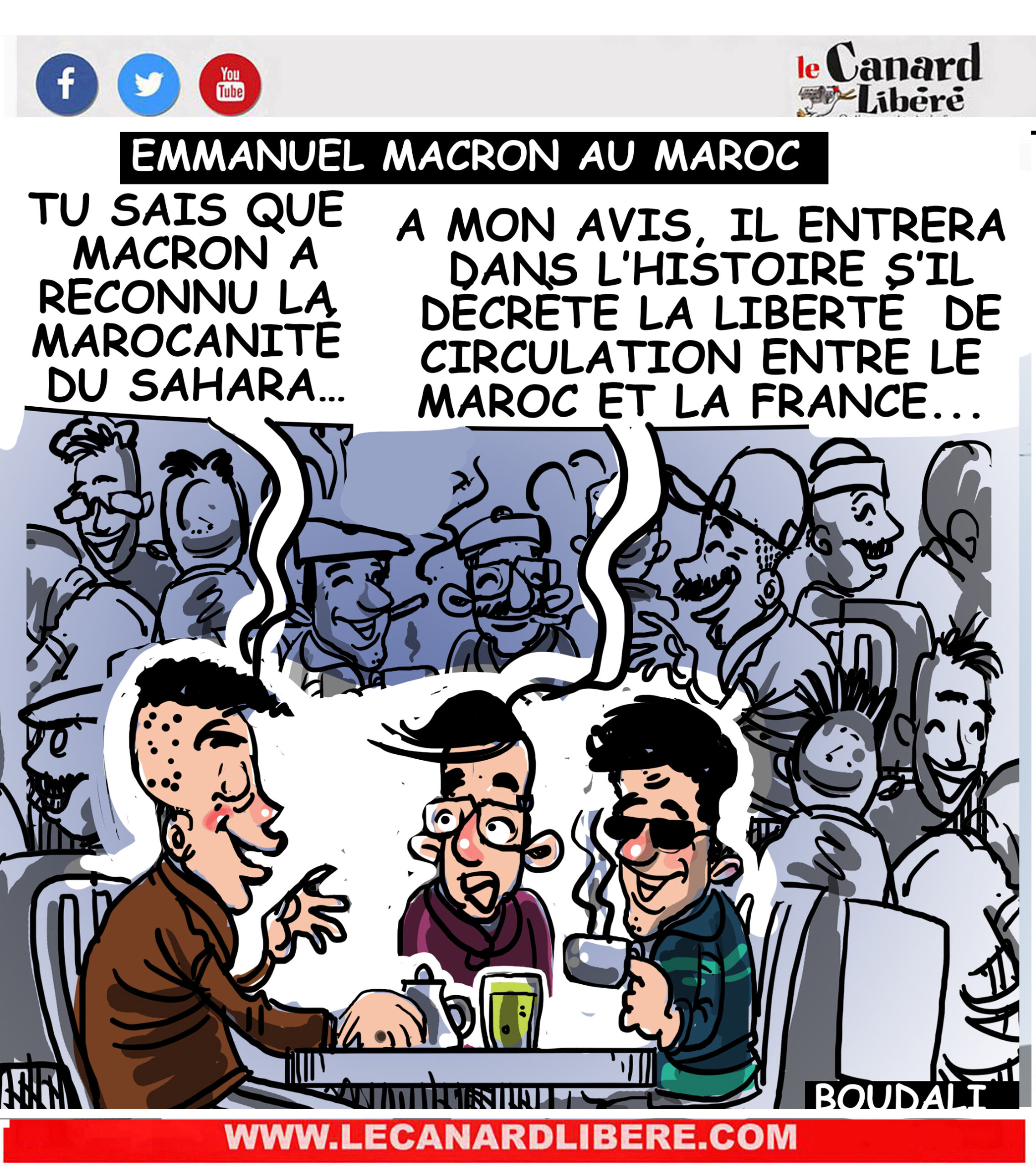 Macron au Maroc