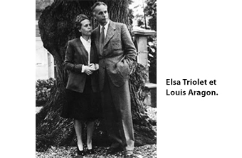 Elsa Triolet et Louis Aragon
