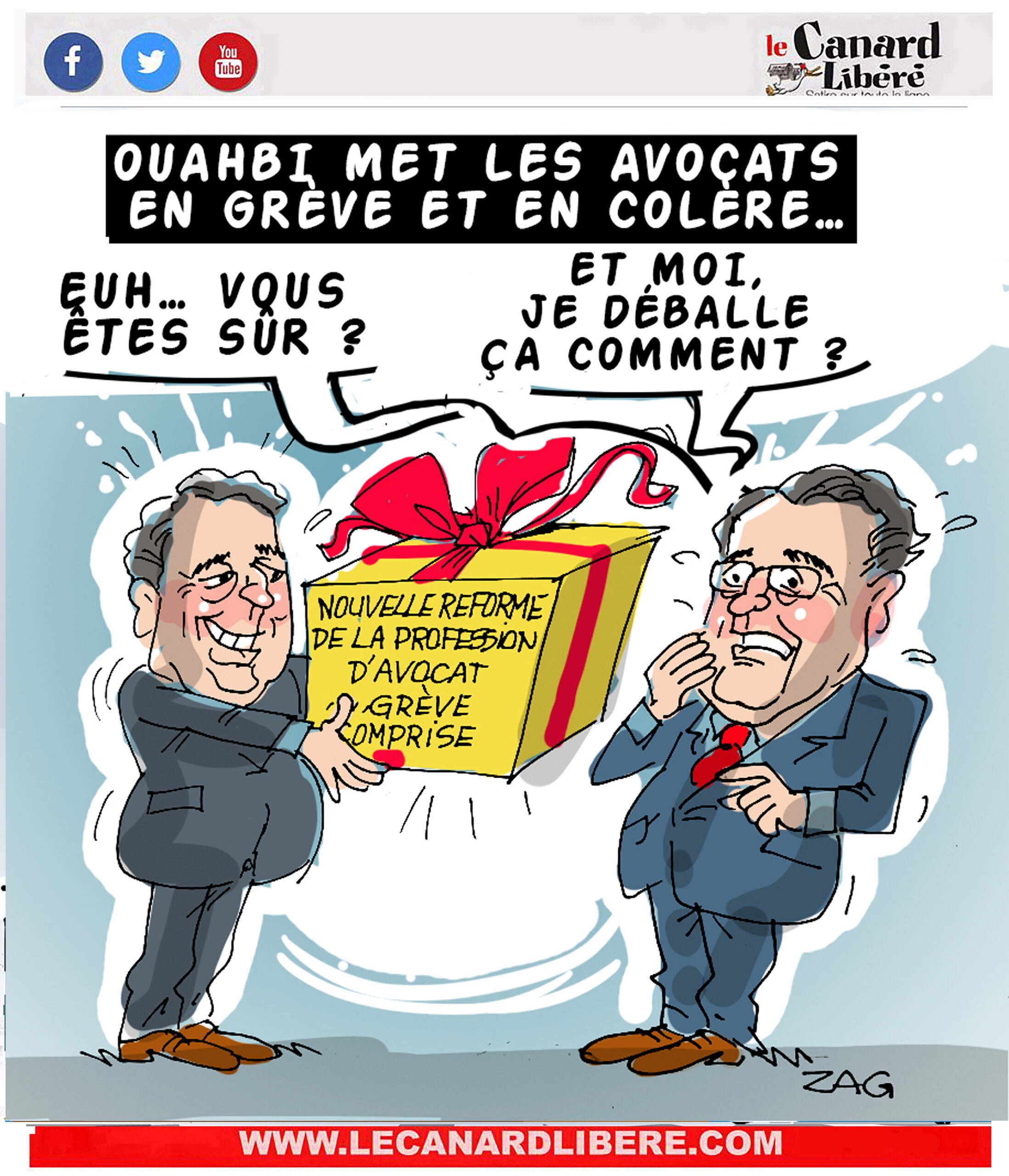 Ouahbi met les avocats