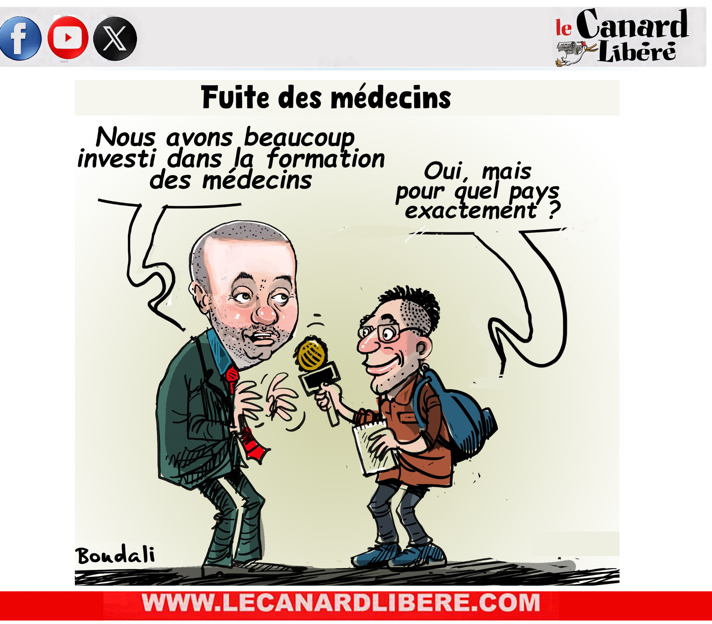 FUITE DES MEDECINS