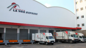Véhicules de livraison de la Voie Express